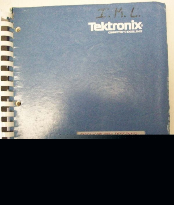 Tektronix 7104 oscilloscope instruction manual $5 ship