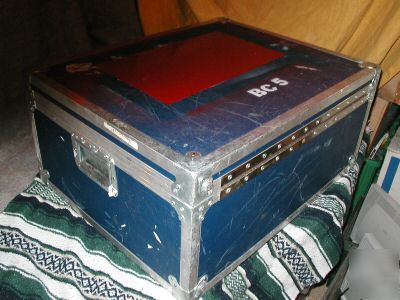 Tradeshow shipping trunk - hard case - stack bc-5