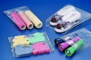 1000 - 5X10 2 mil clear plastic poly bags