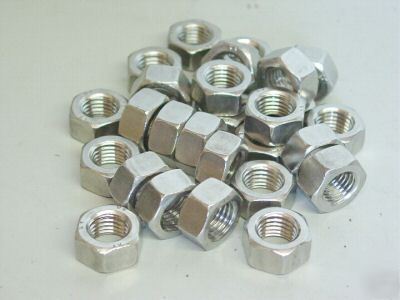 16 mm x 2.0 metric A2 stainless steel hex nut, 10 ea.