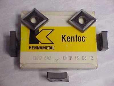 5PC cnmp-643 grade K68 kennametal carbide inserts
