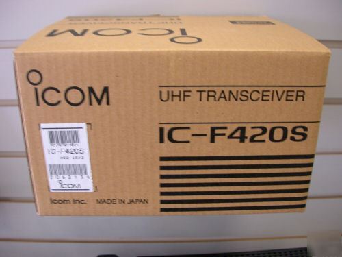 Icom ic-F420S mobile uhf 450-470MHZ commercial radio 