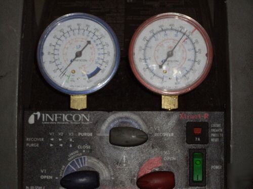 Inficon xtract-r refrigerant recovery system nice unit