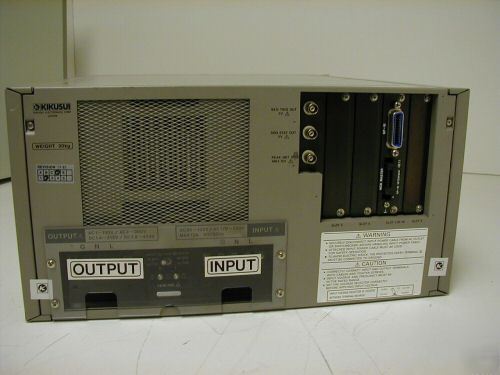 Kikusui ac power supply pcr 500L