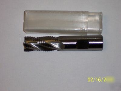 New - M42 cobalt roughing end mill 4 flute 5/16