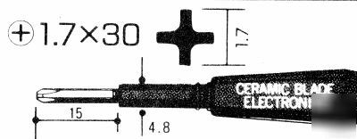 New vessel ceramic adjuster / driver phillips #1.7