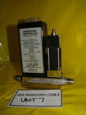 Unit ufc-1000 mass flow controller gas CHF3 40 sccm