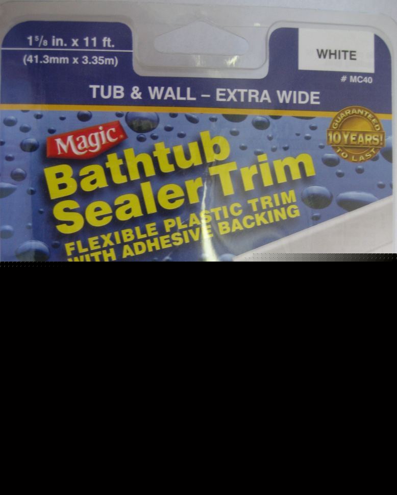 Magic bathtub sealer trim white-mag MC40