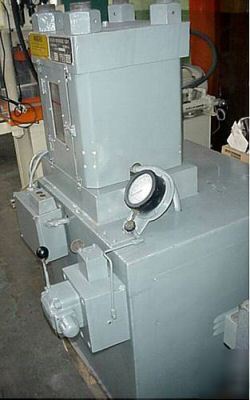 Modern hydraulics (m&n) mod. 1A100 4 post hobbing press