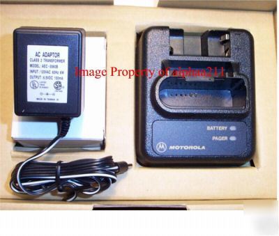 Motorola minitor 3/iii sv 2 chan stored voice vhf pager