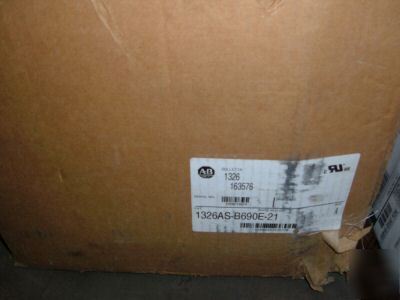 New allen bradley 1326AS-B690E-21 servo motor fs