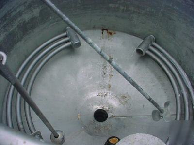 75 gallon stainless steel tank w/ internal coils