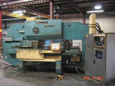 Amada vella ii turret punch model 30-50-50 