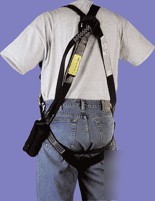 Full body harness safety integral energy absorber osha
