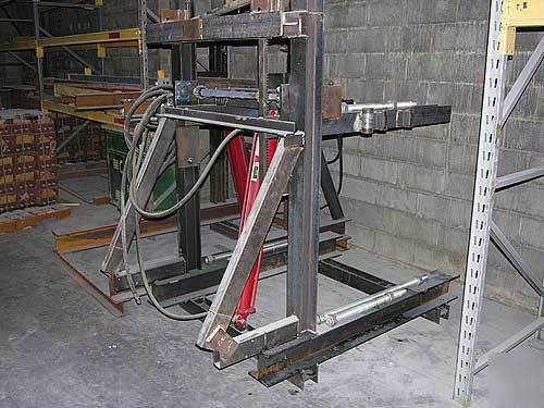 Heavy duty hydraulic mold lifts/openers for pu molds