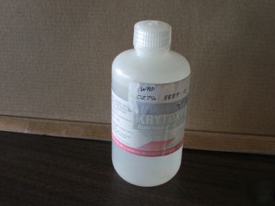 Krytox fluorinated oil 143AA clear, nonflammable