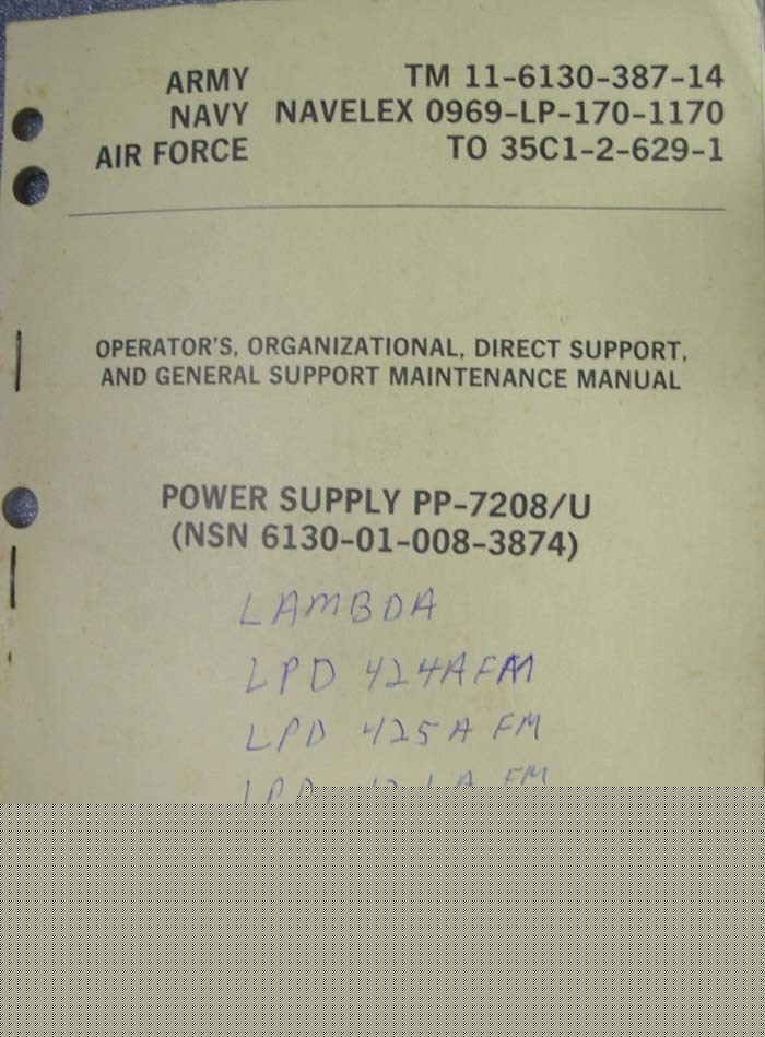 Lambda electronics lpd manual