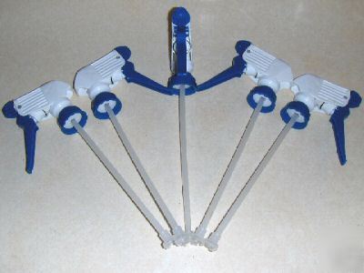 Lot 5 replacement spray bottle sprayers & stems 24 oz