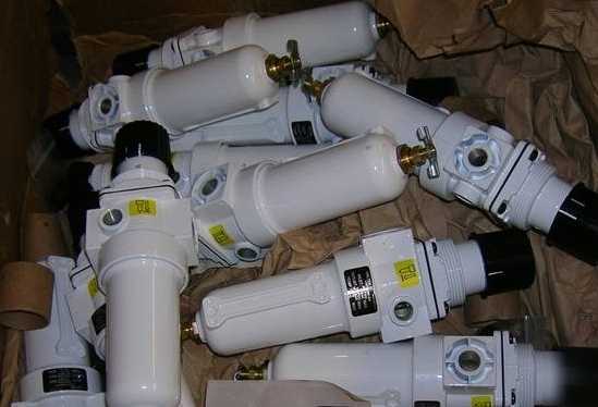 Lot of 11 valtek valves/regulators? w/pressure gauges