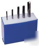 Ma ford solid carbide hi-roc drill set 7 pieces