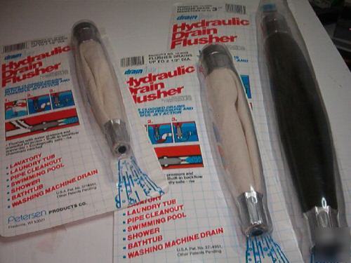 New 3 drain jet hydraulic flushers cleaner plumbing