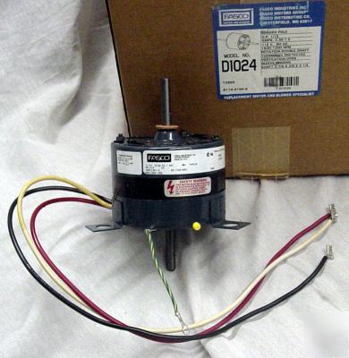 New fasco D1024 fan motor 