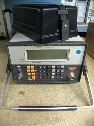 Signal generator marconi 2022E 10KHZ-1.01GHZ sig gen