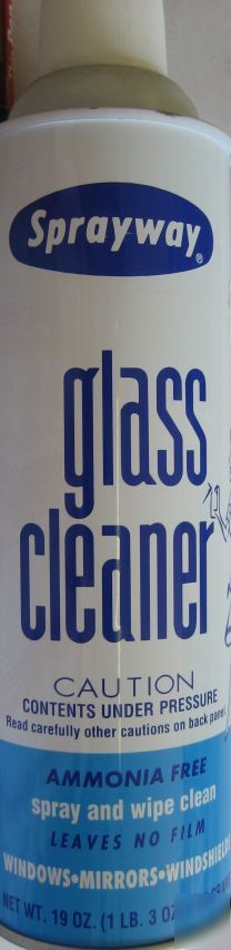 Sprayway ammonia free glass cleaner -spw 00050