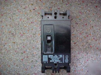 Westinghouse breaker 15A 2POLE EHB2015 480VAC