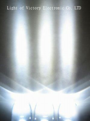 200 x 10MM super bright white led 130,000 mcd free/r 
