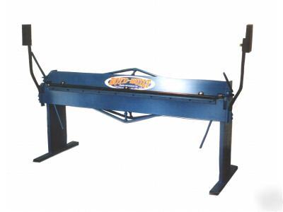 Boyd built 18 gauge 6' straight sheet metal brake