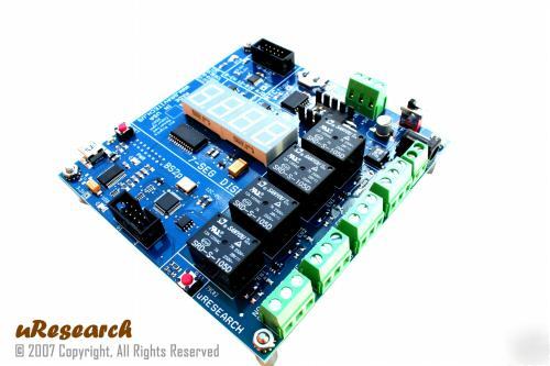 Bsc-ii basic stamp 2P controller 7SEG relay rtc a/d I2C