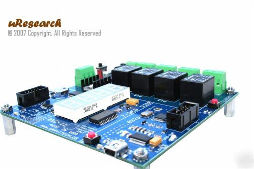Bsc-ii basic stamp 2P controller 7SEG relay rtc a/d I2C
