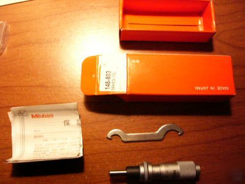 Mitutoyo micrometer heads series 148-803 bnwt