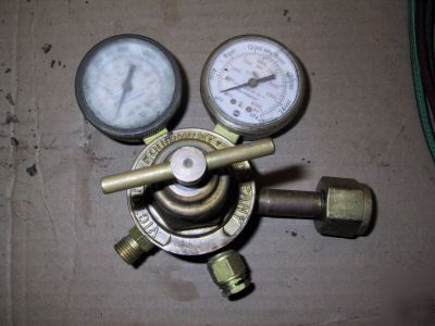 Victor SR250D O2 oxygen acetylene weld torch regulator