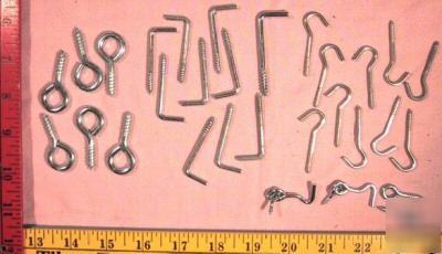 28 eye screw, l-hook, ?-hook, gate latches,wood threads