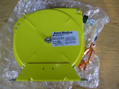 Aero-motive static discharge grounding cable 50' 