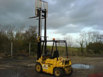 Forklift fork lift fork truck loader hyster diesel