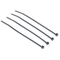 New 1000 15 inch black 40 lb nylon wire/cable zip ties 