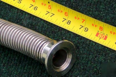 Stainless steel flex pipe - vacuum hose bellow - 80