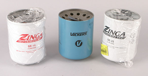 3 - zinga SE10, SE25 & vickers 575943 hydraulic filters