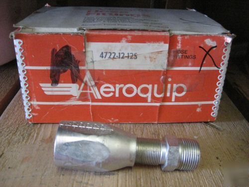 Aeroquip 4722-12-12S hydraulic fitting 3/4