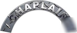 Fire helmet arcs rockers FF50 reflective chaplain dp