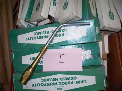 Huge lot oxweld acetylene welding heads tips extenstion