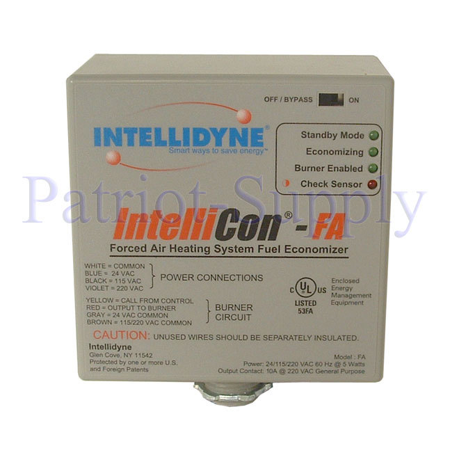Intellicon fa heating fuel economizer intellidyne hvac