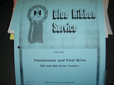 International farmall tractor transmissi manual 560 660