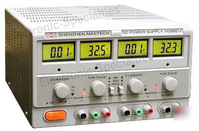 Mastech dc power supply dual variable 0 - 30V @ 0 - 5A