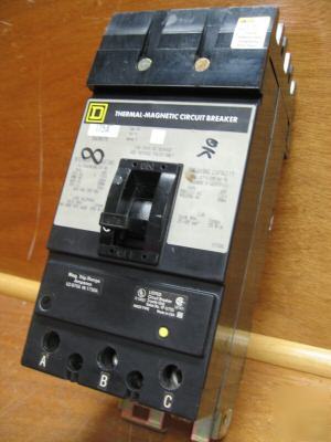 Square d i-line KA36175 ka-36175 175 amp 175A a breaker