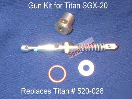 Titan sgx-20 spray gun repair kit replaces 520-025