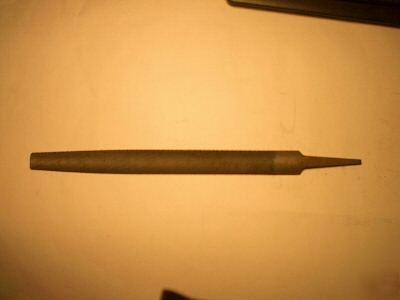 American pattern 10 in.1/2 rd.alum type a bastard file 